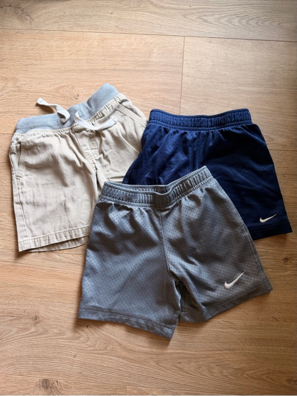 Lot of Nike and Cat & Jack Boys' Shorts- size 4T